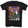 thumbnail image 1 of Halloween Comic Cover Black Adult T-Shirt 4Xlt, 1 of 2