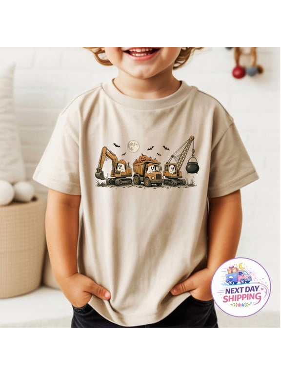 Halloween Construction Shirt, Construction Halloween Shirt, Dump Truck T-Shirt