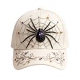 thumbnail image 1 of Halloween Cool Fashion Baseball Cap, Funny Embroidered Trucker Flatbill Hat, Birthday Gifts For Men Women, 1 of 5