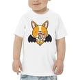 thumbnail image 1 of Halloween Corgi Vampire Costume T-Shirt Toddler -Image by Shutterstock,  4 Toddler, 1 of 4