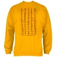 thumbnail image 1 of Halloween Corn on the Cob Costume Mens Sweatshirt Gold SM, 1 of 1