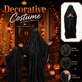 Halloween Cosplay Costume Deluxe Medieval Hooded Velvet Cape Cloak Outfit for Women Gir'ls Classic Festival Celebration Cosplay Party Masquerade Birthday Gift Carnival Roleplay Apparel Clothes