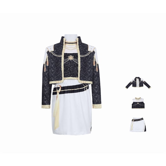 Halloween Cosplay Costume Pop Star Stage Outfit Sets, Exquisite Halloween Cosplay Dress Up Skirts, Music Idol Cosplay Costume for Halloween Party
