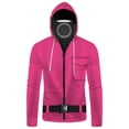 thumbnail image 1 of Halloween Cosplay Costumes 3D Squid Round Soldier Custom Bandana Mask Hoodie, 1 of 5