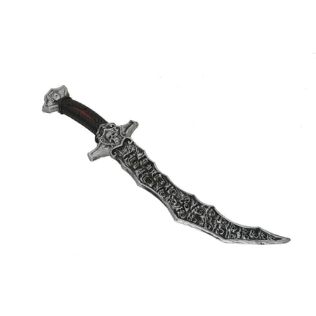 Halloween Costume Accessory- 22 Inch Plastic Dagger w/ Faces Of The Damned