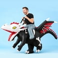 thumbnail image 1 of MAGOTAN Halloween Inflatable Dinosaur Costume Adult,Blow Up Skeleton Dragon Suit Men Women, Halloween Adults Funny Blow Up Lightweight & Flexible for Cosplay, Parades, 1 of 7