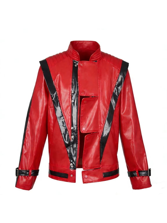Halloween Costume Cosplay Jacket Metallic Coat Unisex Futuristic Punk Rock Stage Performance Outerwear Anime Party Outfit A120 M