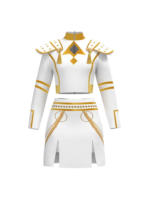 Halloween Costume Pop Star Stage Outfit Pop Idol Printed Jacket