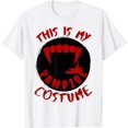 thumbnail image 1 of Halloween Costume: This is my Vampire Costume Vampire Mouth T-Shirt, 1 of 5