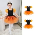 thumbnail image 1 of Halloween Costume Witch Ballerina Tutu Dress Fancy Outfits for Little Girls 5-6Y, 1 of 7