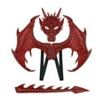 Halloween Costumes 2024 Cosplay Party Vacation Dragon Wing Dinosaur