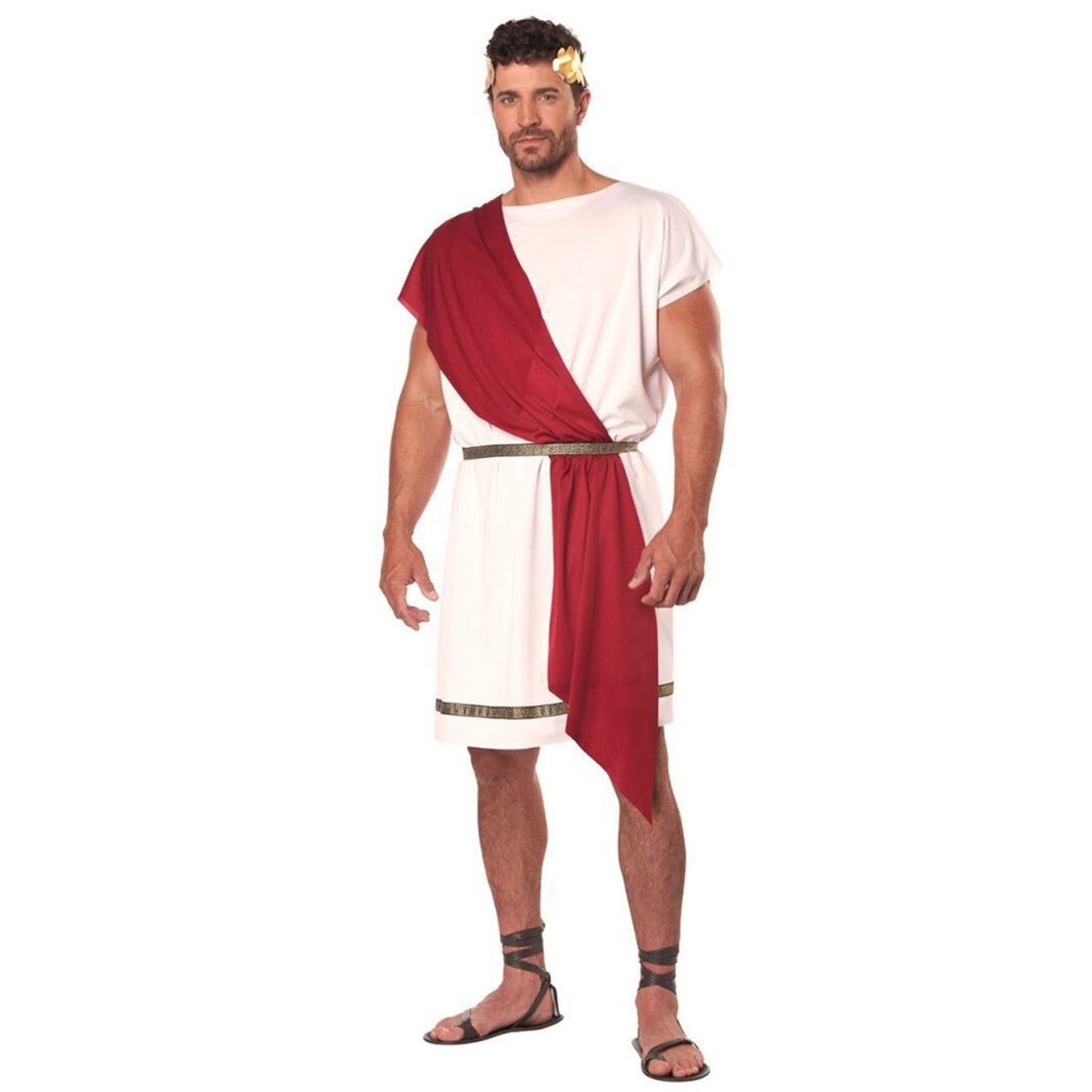 Halloween Costumes 2024 New Style Medieval Roman Couple White Ancient