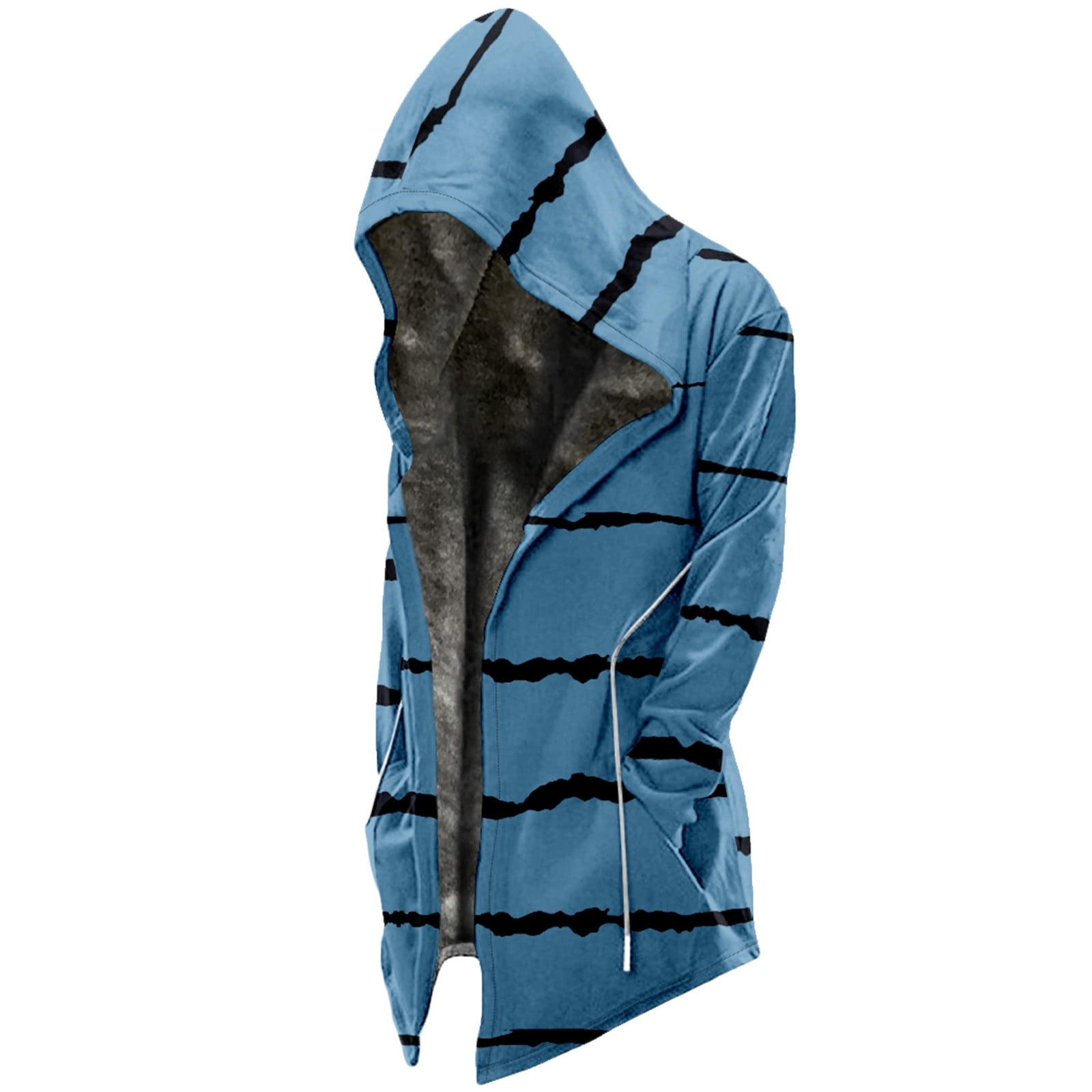 Halloween Costumes for Men Cape,2023 Men's Halloween Hoodie Cardigan