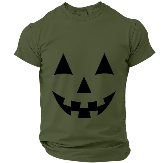 Halloween Costumes Printed T-Shirts Jack O' Lantern Pumpkin Fun Spooky Costume Designs