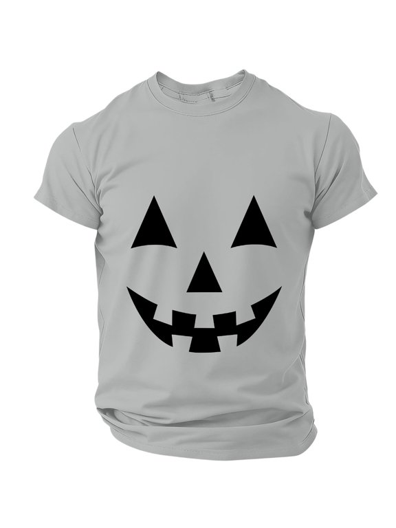 Halloween Costumes Printed T-Shirts Jack O' Lantern Pumpkin Fun Spooky Costume Designs