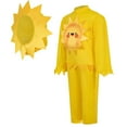 thumbnail image 1 of Halloween Sunflower for Kids Court Dress Outfit Boys Girls Stage Performance Theme Fashion Show, 120, 1 of 7