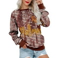 Halloween Costumes Woman 2024 Pumpkin Bats Print Pullover Tops Long