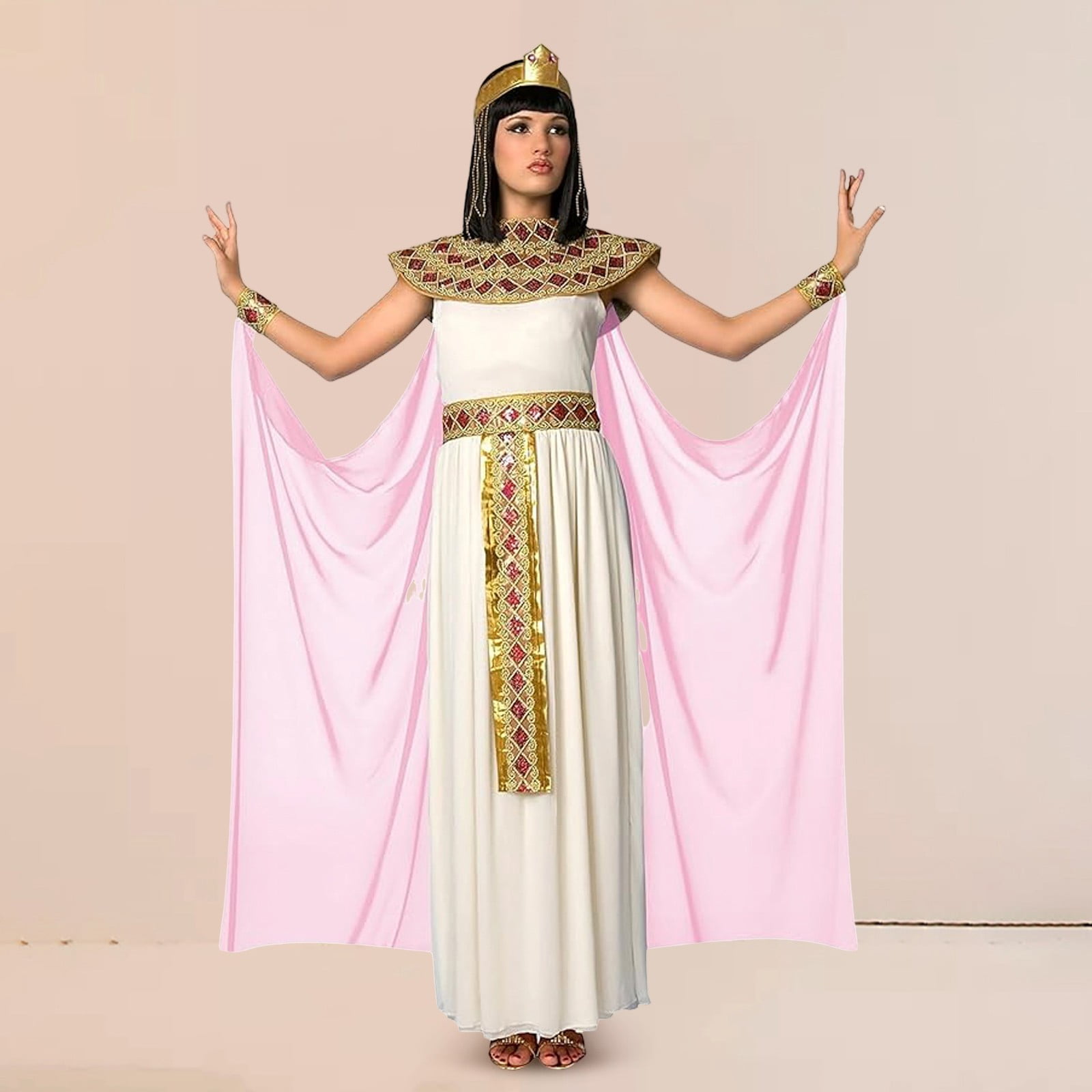 Halloween Costumes Woman Sleeve Workout Egypt Halloween Costume Novelty