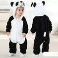 thumbnail image 1 of Halloween for Boy Panda Halloween Jumpsuits Autumn Winter Clothes Kids Christmas Party, 1 of 3