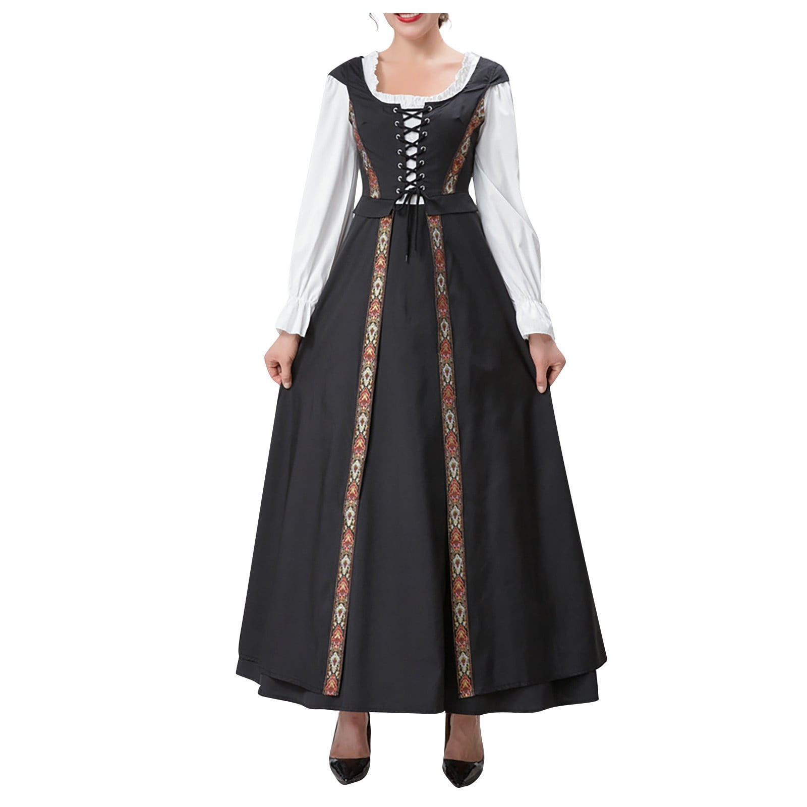 Halloween Costumes for Woman 2024 LHOO Madrigal Irish Costume Vintage