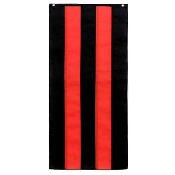Halloween Cotton Pull Down - Black/Orange/Black/Orange/Black - 18" x 12'