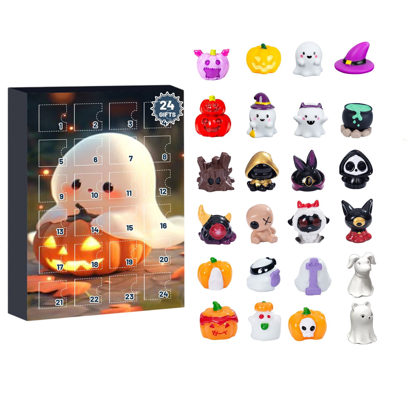 Halloween Countdown Calendar 2025, Halloween Blind Box Advent Calendar ...
