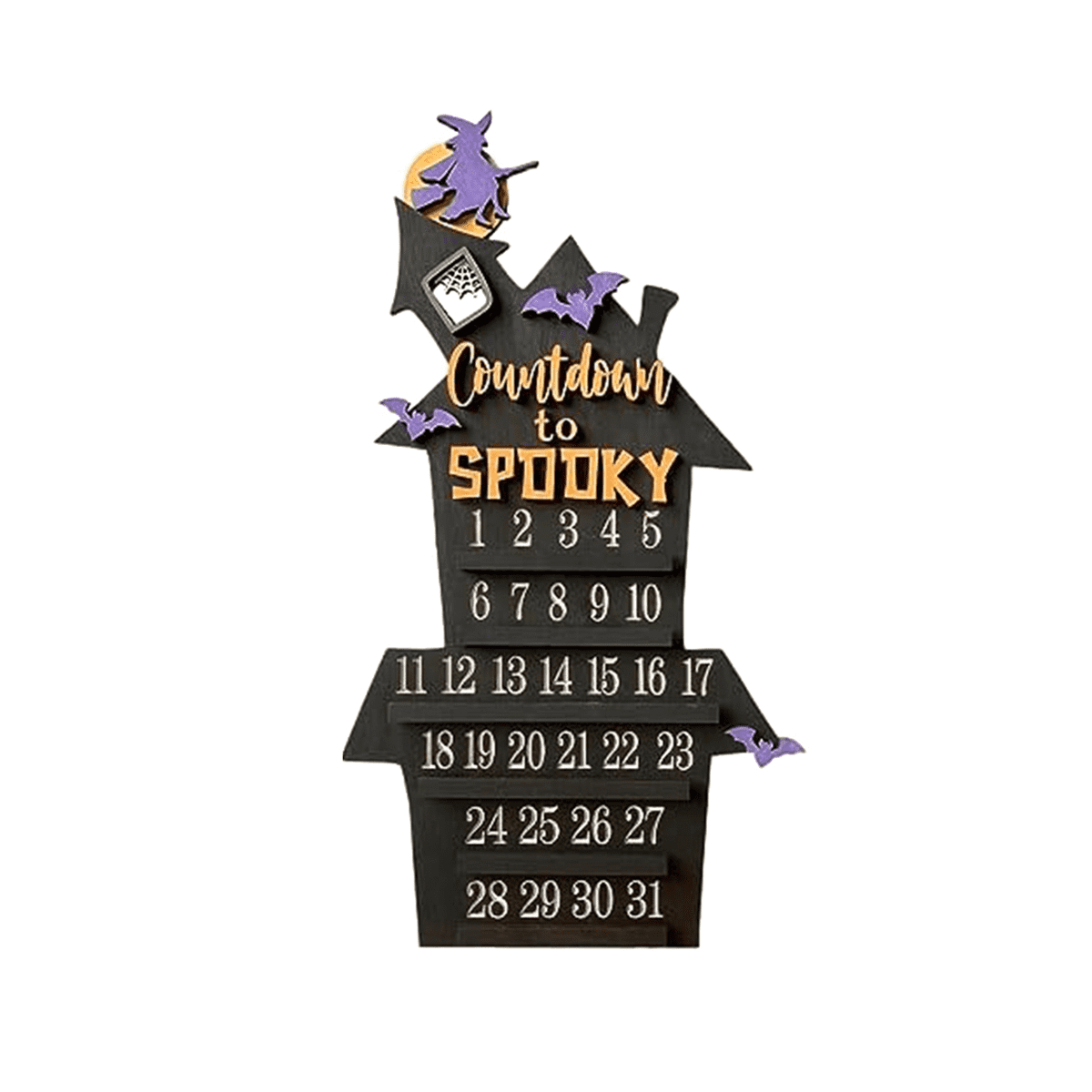 Halloween Countdown Calendar, Halloween Countdown Coffin Modeling