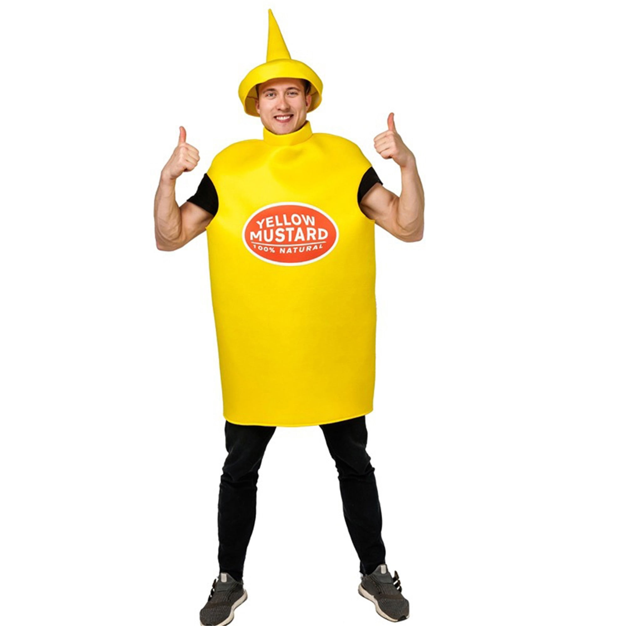 Halloween Couple Costumes for Women Funny Ketchup Mustard Costume