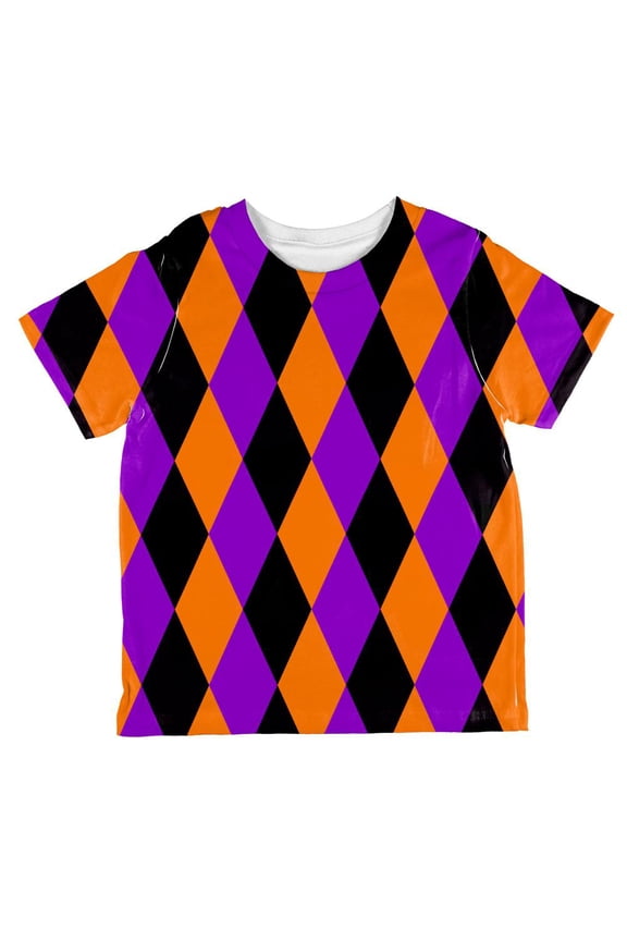 Halloween Court Jester Costume All Over Toddler T Shirt Multi 2T