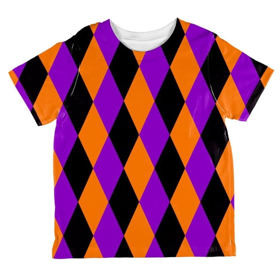 Halloween Court Jester Costume All Over Toddler T Shirt Multi 4T
