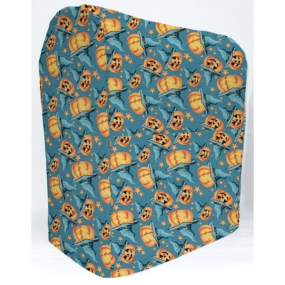 Halloween Cover Compatible with Kitchenaid Stand Mixer by Penny's Needful Things (Jack-O-Lanterns, 4.5qt / 5qt Tilt Head)