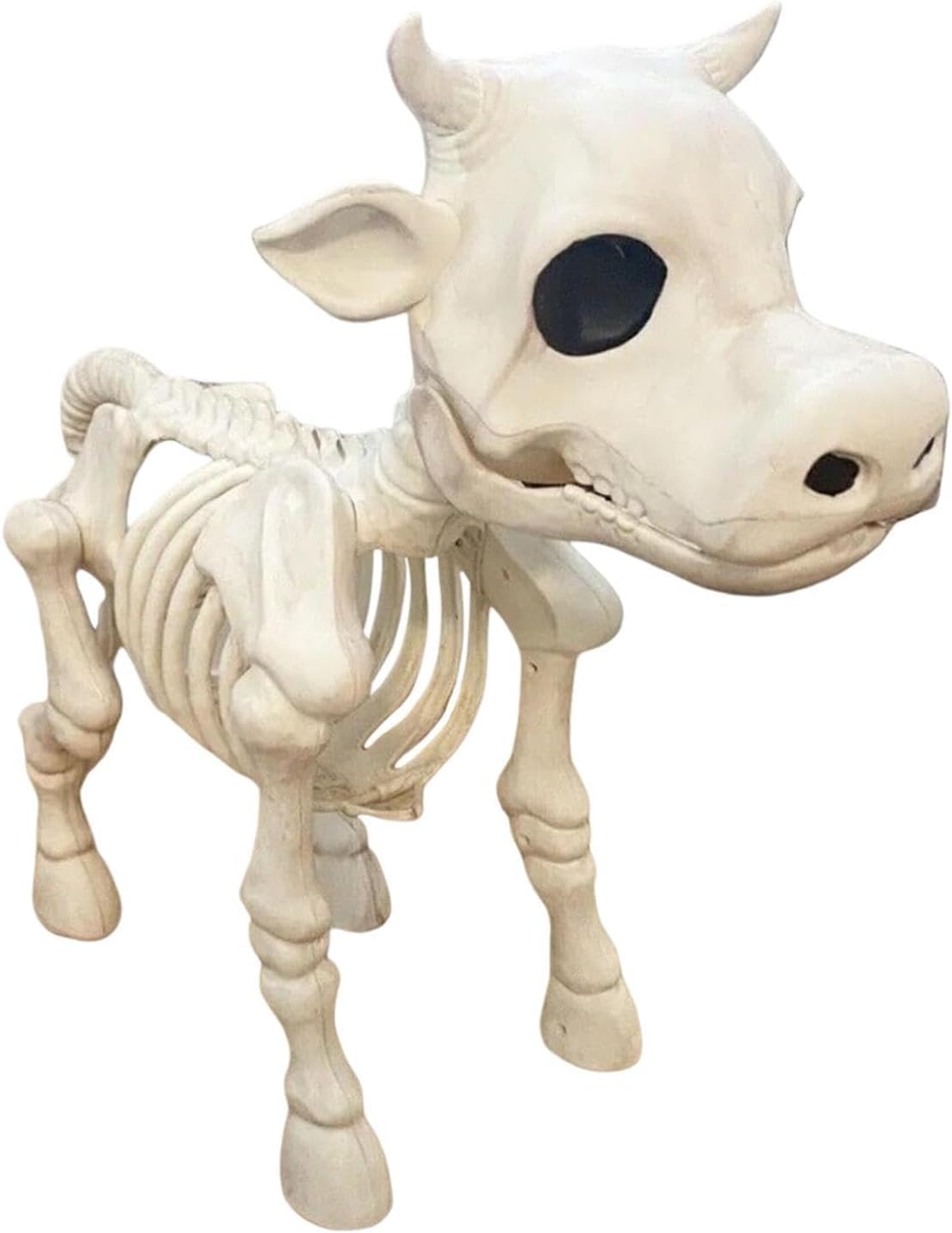 Halloween Cow Skeleton, 2023 New Cow Skull Prop,Cow Skeleton Halloween Decor