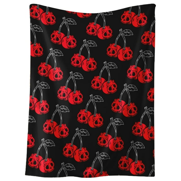 Halloween Cozy Flannel Throw Blanket 70x100cm, Soft Reversible Blanket for Couch Sofa, Seasonal Fall Decor, Lightweight Warm Nap Blanket for Adults, Kids, Machine Washable