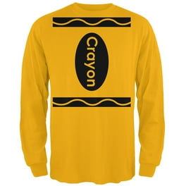 Gold Crayon Box Halloween Costume T-Shirt Gold Crayon Box Halloween Costume T-Shirt