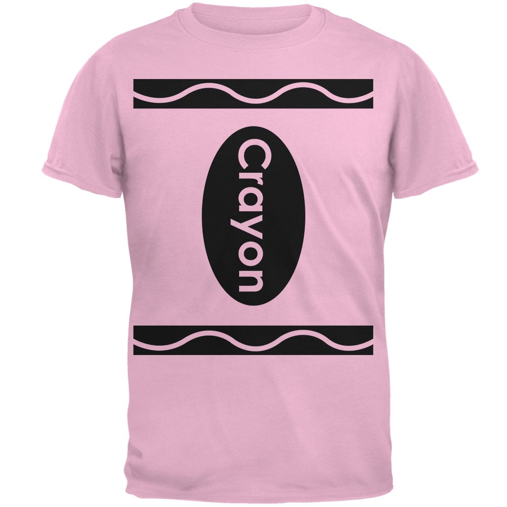 Pink crayon shirt cheap