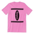 thumbnail image 1 of Halloween Crayon Shirt Costume For Teams Groups Unisex Men's T-shirt, 2XL, Azalea Pink, 1 of 6