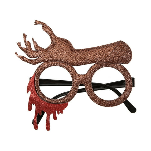 Halloween Creative Textured Party Glasses, Eye-catching Festive Eyeglasses Frame Halloween Decorations Accessories Party Costume Accessories Holiday Gifts Kids Toys