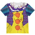 thumbnail image 1 of Halloween Creepy Bloody Clown Costume 1990s All Over Youth T Shirt Multi YLG, 1 of 2