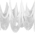 thumbnail image 1 of Halloween Creepy Cloth Set - 30x72 Inch Black Spooky Gauze Fabric for Indoor/Outdoor Decor - Perfect for Haunted Mansion, Porch & Halloween Party, 1 of 6