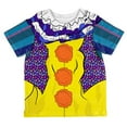 thumbnail image 1 of Halloween Creepy Clown Costume 1990s All Over Toddler T Shirt Multi 6T, 1 of 2