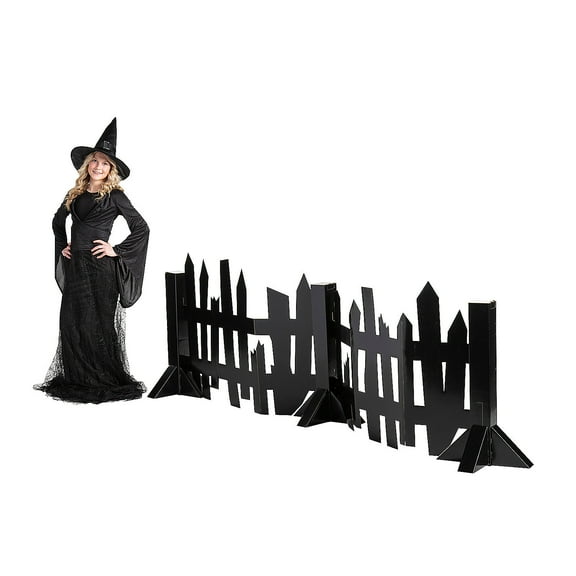Halloween Creepy Fence Stand-Up, 1 Piece