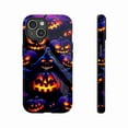 thumbnail image 1 of Halloween Creepy Pumpkin Glowing Eyes Phone Case Compatible with iPhone 11/12/13/14/15/16 (Pro Max/Plus) for Halloween Parties, 1 of 9