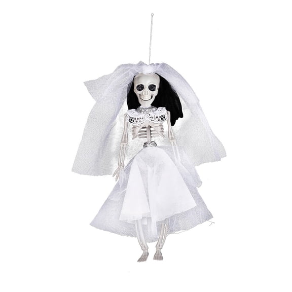 Halloween Creepy Skeleton Pendants — Painted Figures with Eerie Shadows, Halloween Decorations for Porch Ceilings, Tree Branches & Entryway Displays for Halloween with eerie atmosphere