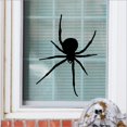 thumbnail image 1 of Halloween Creepy Spider (D) Vinyl Lettering wall decal (24"H x 16.5"L Black), 1 of 3