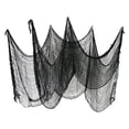 thumbnail image 1 of Halloween Creepy Spooky Gauze Cloth Black Cheesecloth Scary Halloween Decorations,Freaky Loose Weave Creepy Gauze for Haunted House Home Wall Patio Garden,72.05x29.92 inch, 1 of 3