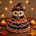 thumbnail image 1 of Halloween Crochet Tabletop Decor DIY Kit – 8-Pack Value Set with Crochet Supplies to Make Witch Ghost Fox Pumpkin,Surprise Halloween Gift for Adults, 1 of 9