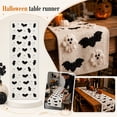 thumbnail image 1 of Halloween Table Runner, 13 x 72 in Decorative Fabric Dining Table Runner for Party, Entryway, Mantel and Seasonal Home Decor, 1 of 7