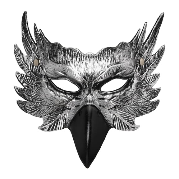 Halloween Crow Mask Eagle Bird Masks for Adults Animal Raven Masquerade Costume Accessory