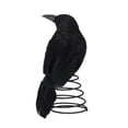 thumbnail image 1 of Halloween Crow Mini Tree Topper Spooky Halloween Tree Ornaments 6.3 Inches Miniature Skull Ghost Miniature Tree Topper Spooky Ornaments Christmas for Party Supplies, 1 of 9