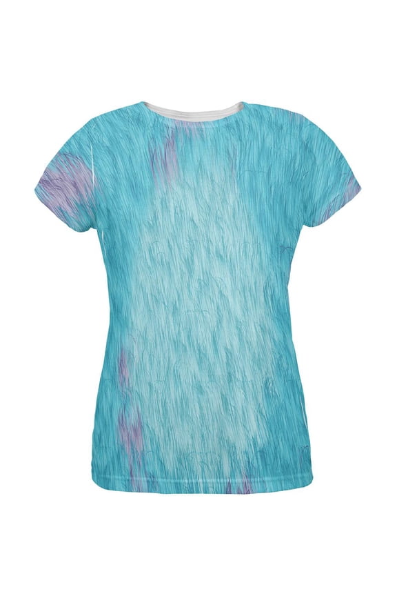 Halloween Cuddly Closet Monster Costume All Over Womens T Shirt Multi MD